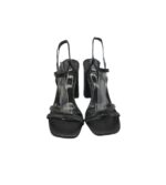Sandale dama Ideal Shoes  38, imitatie de piele, negru - imagine 3
