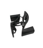 Sandale dama Ideal Shoes  38, imitatie de piele, negru - imagine 4