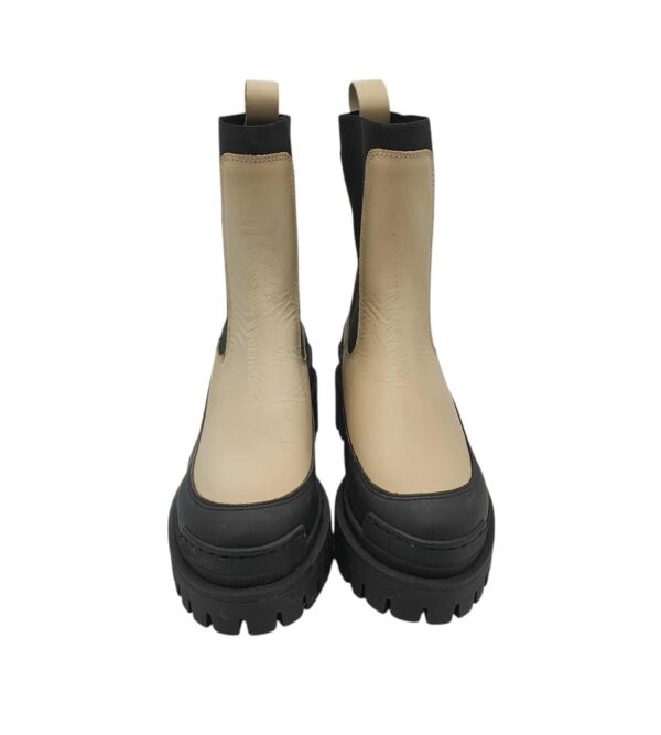 Ghete dama Last, 37, piele, bej - imagine 3