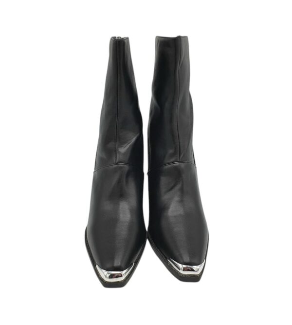 Cizme dama Boohoo, 40, imitatie de piele, negru - imagine 3