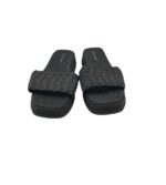 Saboti dama Ideal Shoes, 37, imitatie de piele, negru - imagine 3