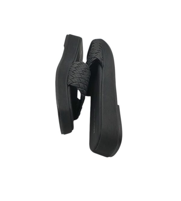 Saboti dama Ideal Shoes, 37, imitatie de piele, negru - imagine 4