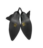 Botine dama 41, material textil, negru - imagine 5