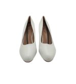 Pantofi dama No doubut 39, imitatie de piele, alb - imagine 3