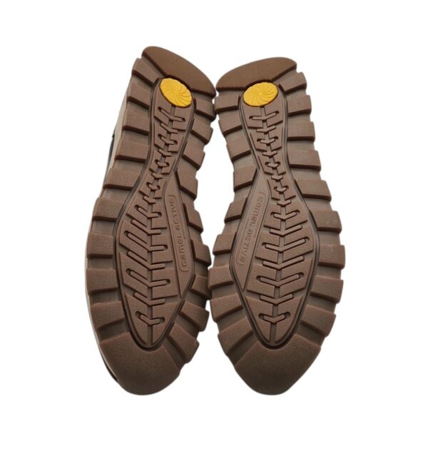 Ghete barbati Camel active, 41,  piele, piele intoarsa, maro negru - imagine 5