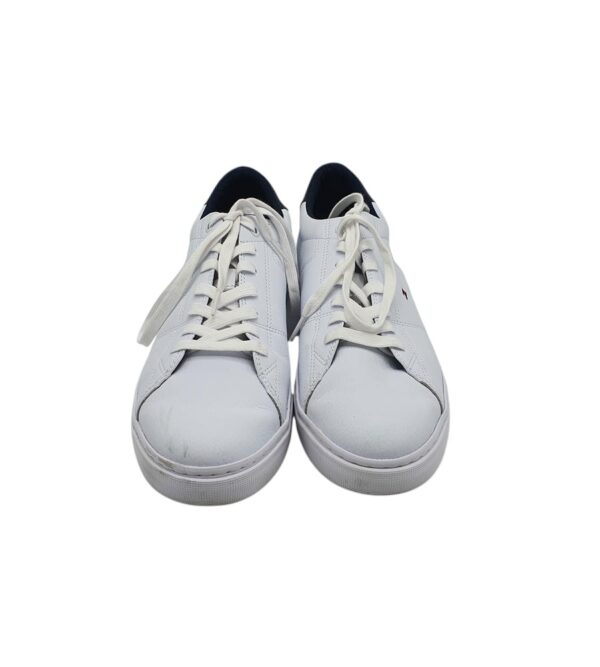 Adidasi barbati Tommy Hilfiger 45, piele, alb - imagine 3