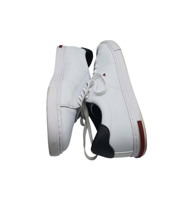 Adidasi barbati Tommy Hilfiger 45, piele, alb - imagine 4