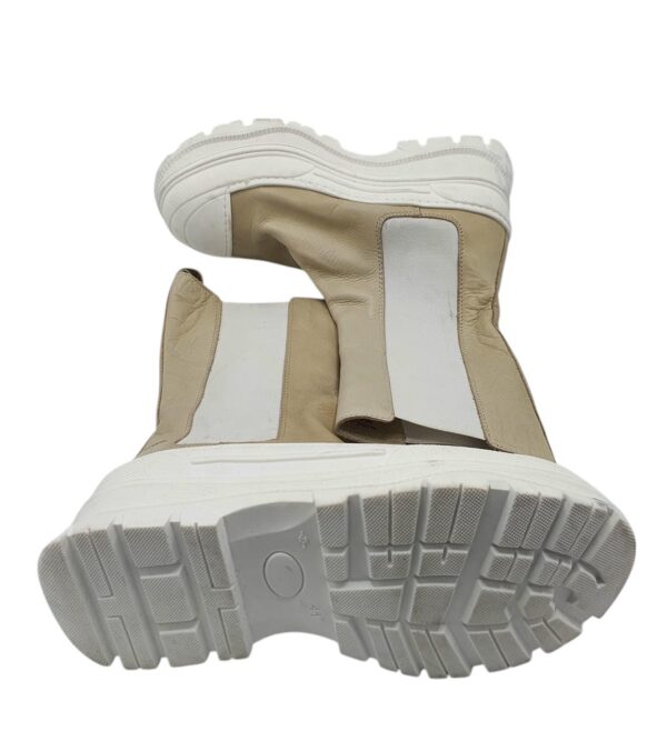 Cizme dama Bianco 41, piele, bej - imagine 4