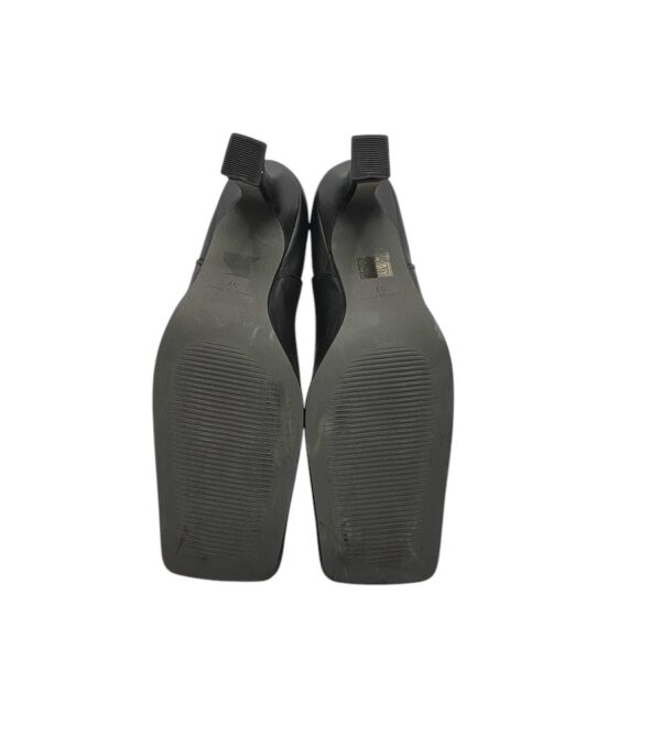 Cizme dama Gold 37, piele, material textil, negru - imagine 5