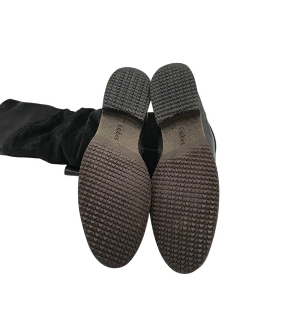 Cizme dama Gabor 38 , piele, piele intoarsa, negru - imagine 5