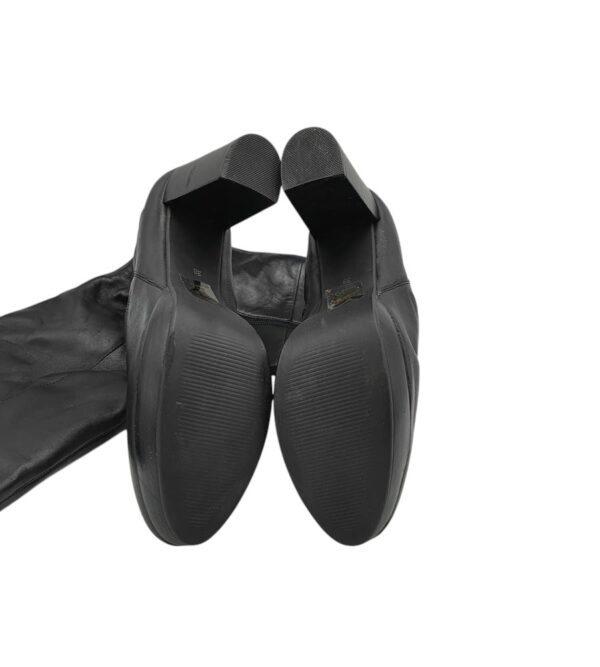 Cizme dama Spm 39, piele, negru - imagine 5