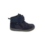 Ghete copii Superfit 35, piele intoarsa, bleumarin