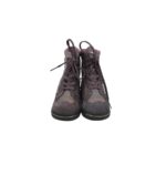 Ghete copii Pepino 24, piele intoarsa, material textil,  mov, imblanite - imagine 3