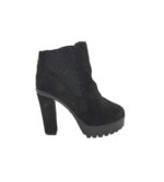 Botine dama River Island 41, material textil, negru
