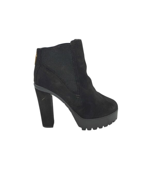Botine dama River Island 41, material textil, negru - imagine 1