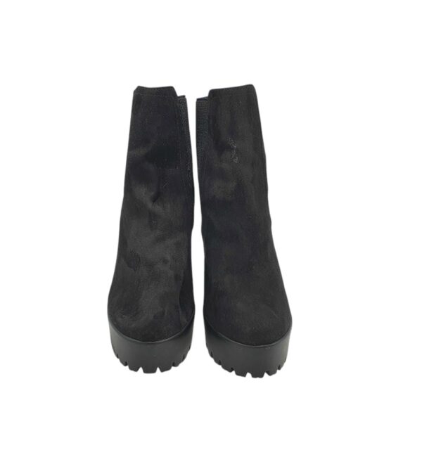 Botine dama River Island 41, material textil, negru - imagine 3