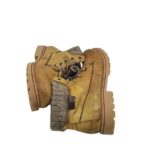 Ghete barbati Rieker 41, imitatie de piele, maro, imblanite - imagine 4