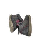 Ghete copii Superfit 35, imitatie de piele, piele intoarsa, gri negru, Goretex - imagine 4
