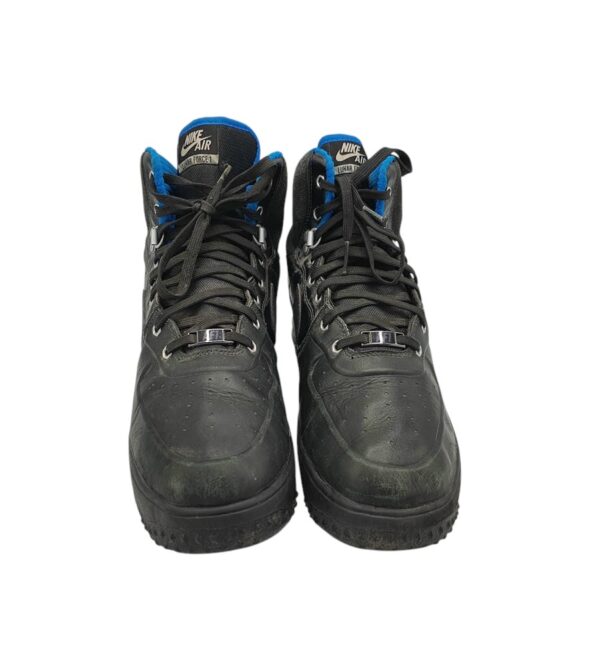 Adidasi barbati Nike 45, piele, piele intoarsa, negru - imagine 3