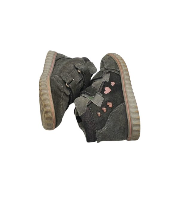 Adidasi copii Ricosta 30, piele intoarsa, negru - imagine 4