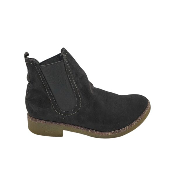 Botine dama Tamaris 40, material textil, negru - imagine 1