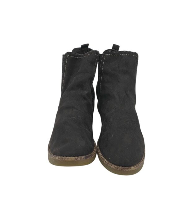 Botine dama Tamaris 40, material textil, negru - imagine 3