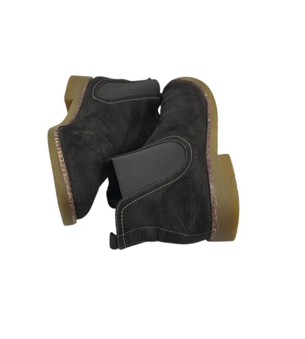Botine dama Tamaris 40, material textil, negru - imagine 4