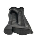 Cizme dama , piele, material textil, negru - imagine 4