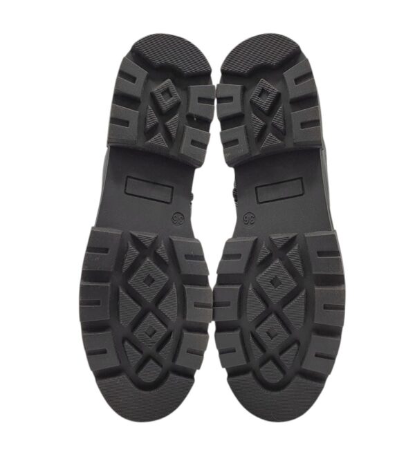 Cizme dama 36, piele, negru - imagine 5