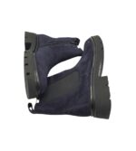 Ghete dama Gabor 38, piele, imitatie de piele, material textil, bleumarin - imagine 4