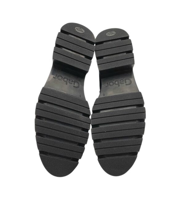 Ghete dama Gabor 38, piele, imitatie de piele, material textil, bleumarin - imagine 5