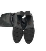 Cizme dama 37, imitatie de  piele, negru - imagine 5