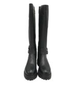 Cizme dama 42, piele, negru - imagine 3