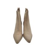 Botine dama 38, piele, bej - imagine 3