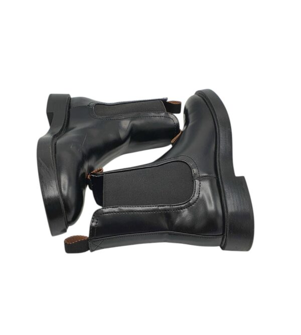 Botine dama H & M 38, imitație de piele, negru - imagine 4