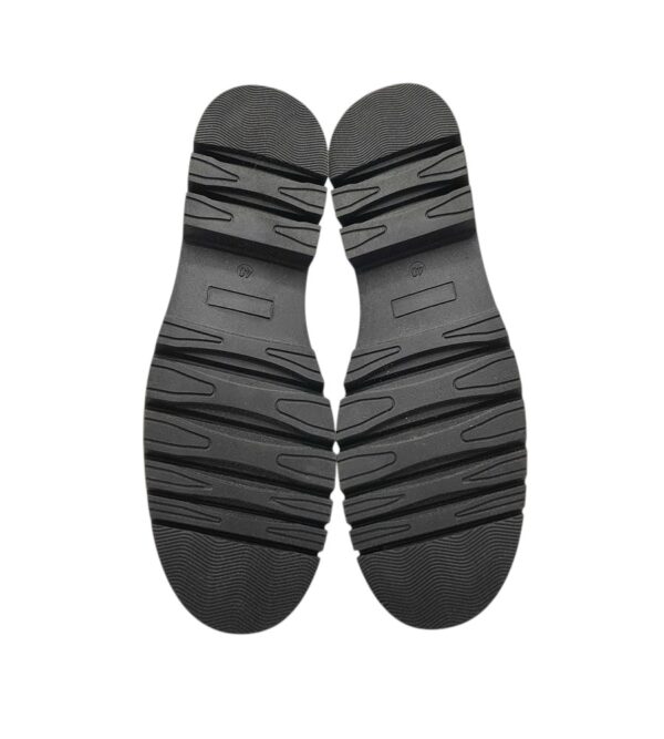 Botine dama  40, imitație de piele, material textil, negru - imagine 5