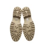 Botine dama  38, imitație de piele, material textil, bej - imagine 5