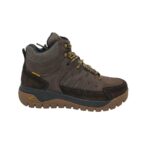 Ghete barbati Camel Active Plara Peak 41, piele, piele intoarsa, gri
