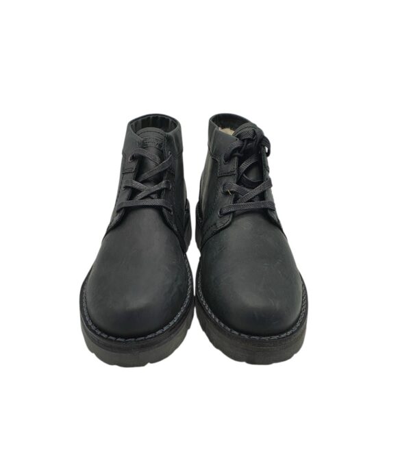 Ghete barbati Camel Active 42, piele, negru, imblanite - imagine 3
