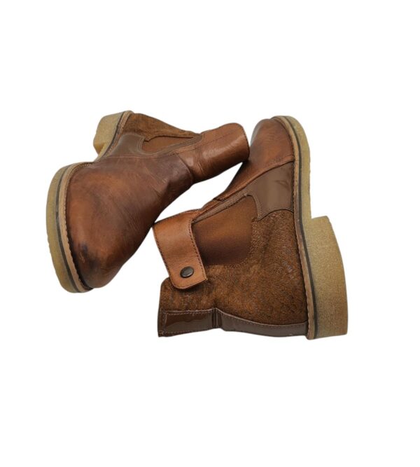 Botine dama Caprice, 38, piele, maro - imagine 4