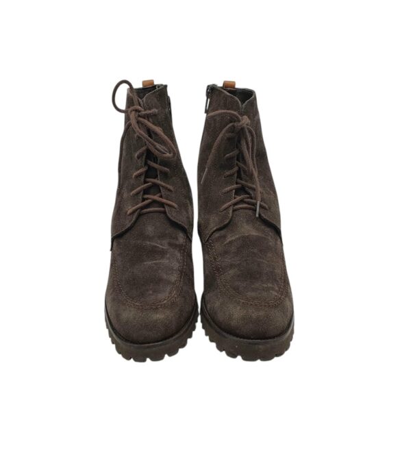 Ghete unisex Sioux 40, piele intoarsa, bej - imagine 3