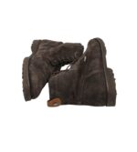 Ghete unisex Sioux 40, piele intoarsa, bej - imagine 4