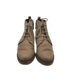 Botine dama Tamaris 37, imitatie de piele, bej - imagine 3