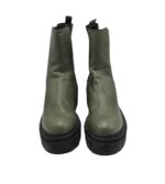 Ghete dama Catwalk 39, imitatie de piele, gri - imagine 3