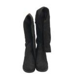 Cizme dama 37, material textil, negru - imagine 3