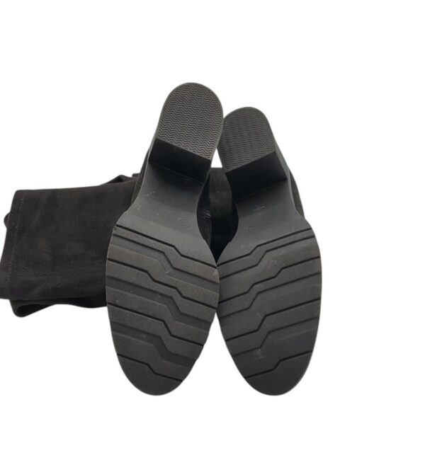 Cizme dama 37, material textil, negru - imagine 5