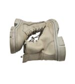 Ghete dama Tamaris 41, piele, bej - imagine 4