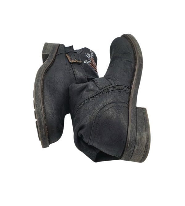 Cizme dama Limelight 39, imitație de piele, piele, negru - imagine 4