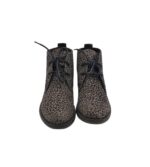 Ghete dama Marco Tozzi 38, material textil, gri negru - imagine 3