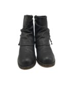 Ghete dama Street Shoes 40, imitație de piele, negru - imagine 3